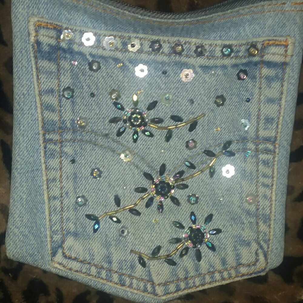 Blue jean pocket book